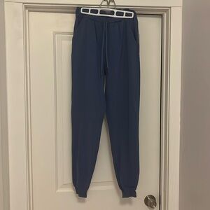 Lululemon blue nylon joggers
